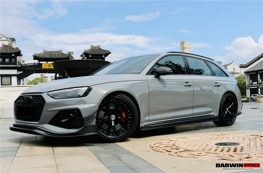 2020-2024 Audi RS4 B9.5 BKSS Style Carbon Fiber Front Lip