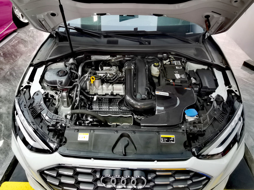 AUDI A3 1.4T Golf8 Airspeed Brand 100% Dry Carbon Fiber Cold Air Intake System