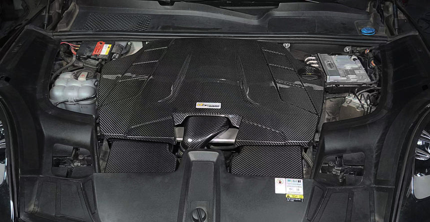 Porsche Cayenne 3.0T 9Y0 [2019-UP] Airspeed Brand 100% Dry Carbon Fiber Cold Air Intake System