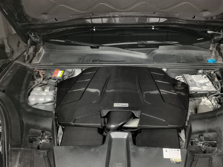 Porsche Cayenne 3.0T 9Y0 [2019-UP] Airspeed Brand 100% Dry Carbon Fiber Cold Air Intake System