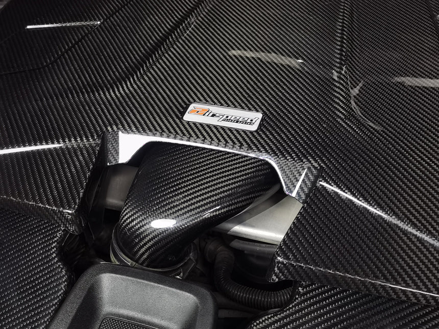 Porsche Cayenne 3.0T 9Y0 [2019-UP] Airspeed Brand 100% Dry Carbon Fiber Cold Air Intake System