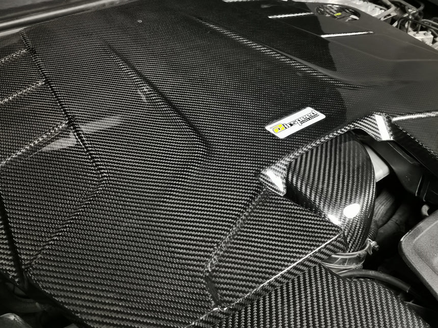 Porsche Cayenne 3.0T 9Y0 [2019-UP] Airspeed Brand 100% Dry Carbon Fiber Cold Air Intake System