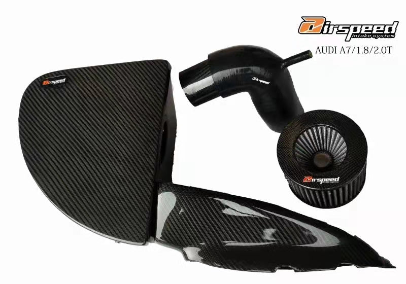 AUDI A6,A7 C7 2.0T Airspeed 100% Dry Carbon Fiber Cold Air Intake System
