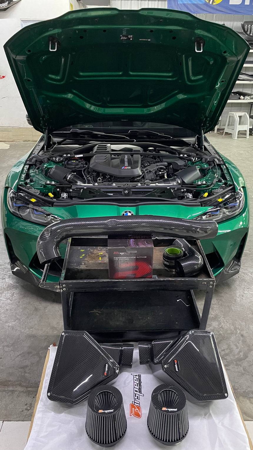 BMW M3,M4 Series (S58 G8X) 3.0T (2022-UP) Dry Carbon Fiber Cold Air Intake System
