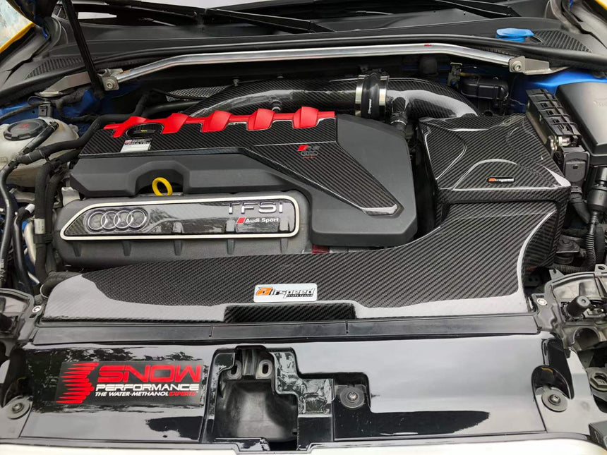 AUDI RS3,TTRS Airspeed Brand 100% Dry Carbon Fiber Cold Air Intake System