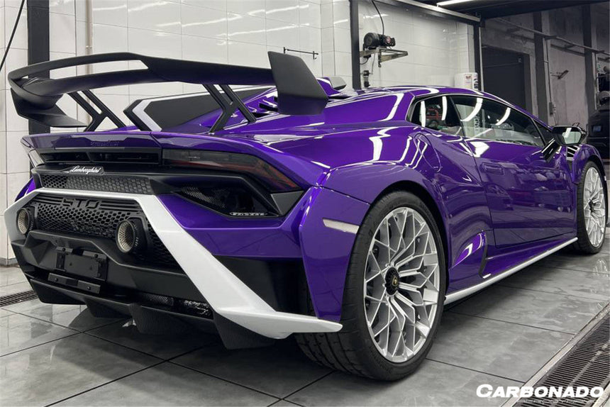 2021-2024 Lamborghini Huracan STO Dry Carbon Fiber Trunk Spoiler Wing Plate