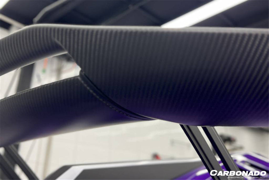 2021-2024 Lamborghini Huracan STO Dry Carbon Fiber Trunk Spoiler Wing Plate
