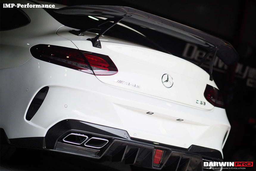 2015-2021 Mercedes Benz C-Class W205 Coupe IMP Performance Carbon Fiber Trunk Spoiler