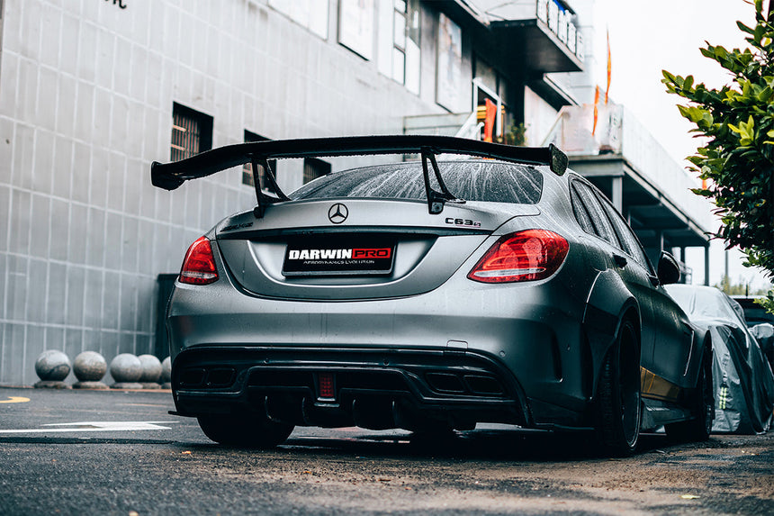 2015-2018 Mercedes Benz W205 C63/S AMG Sedan IMP Performance Partial Carbon Fiber Full Body Kit