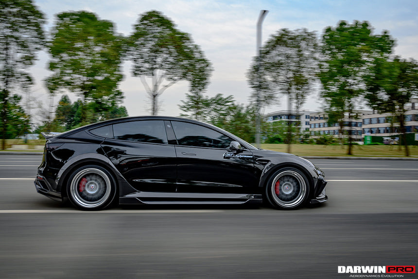 2021+ Tesla Model 3 IMP Performance Partial Carbon Fiber Full Body Kit