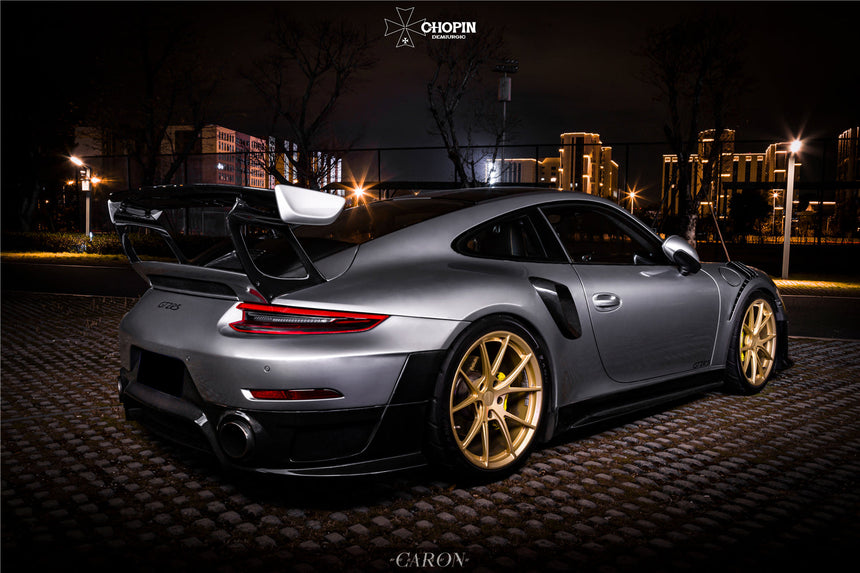 2016-2019 Porsche 911 991.2 Carrera /S GT2RS Style GT2RS Carbon Fiber Side Skirts