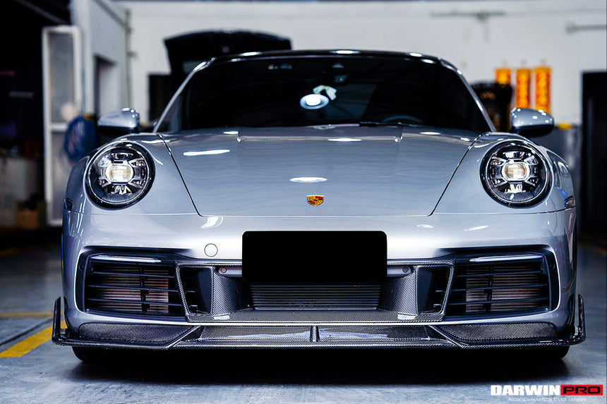 2019-2023 Porsche 911 992 Carrera S/4/4S/Targa/Cabriolet BKSS Style Front Lip