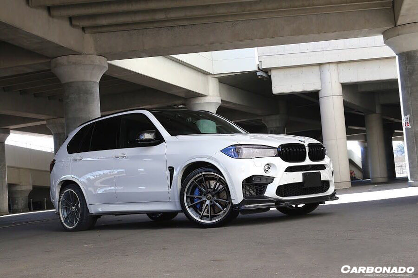 2014-2018 BMW X5M F85/X6M F86 3D Style Carbon Fiber Front Lip