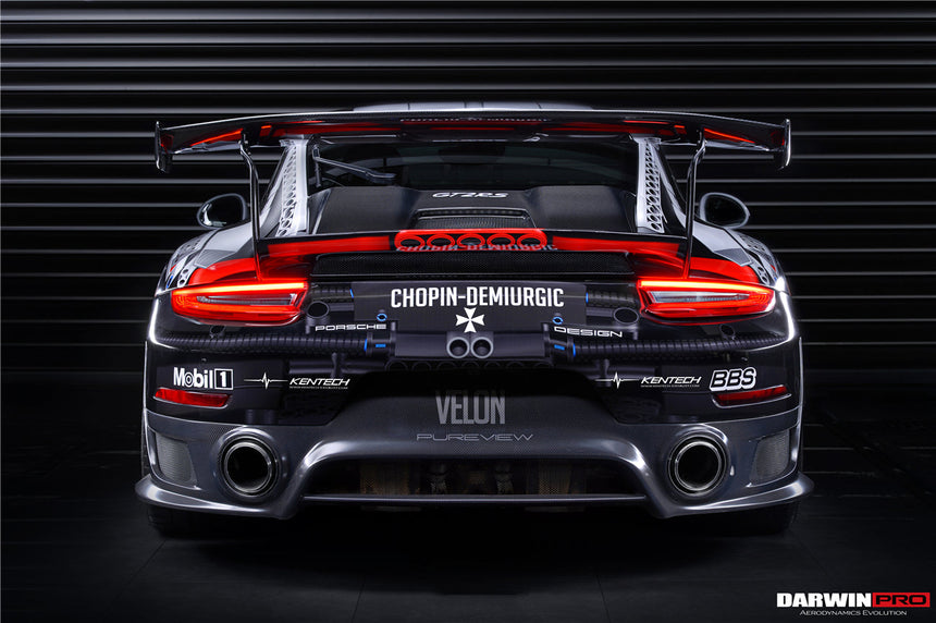 2016-2019 Porsche 911 991.2 Carrera /S/4S GT2RS Style Carbon Fiber Trunk Spoiler Wing