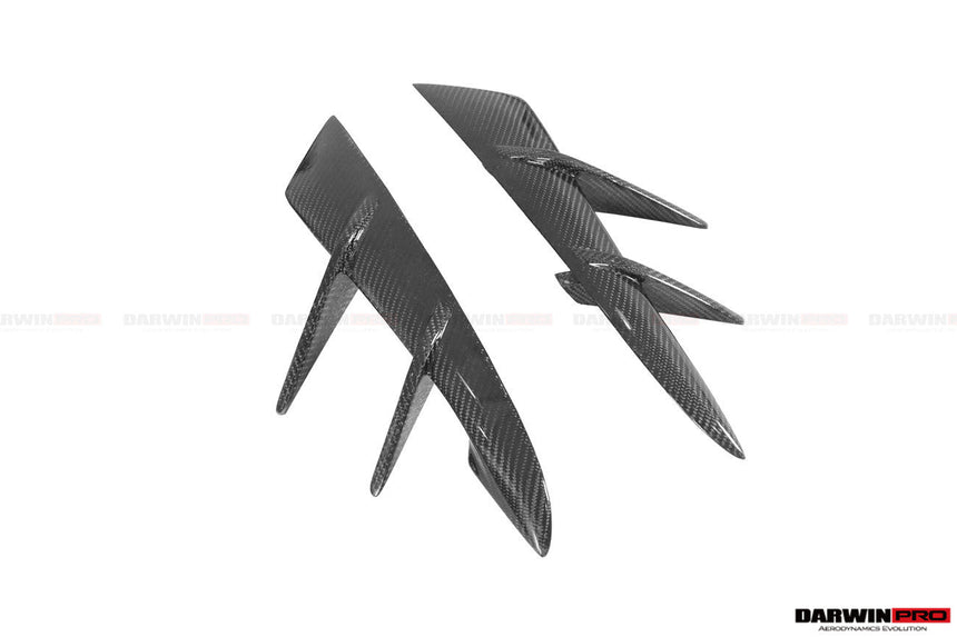 2019-UP Toyota GR Supra (J29/DB) A90 A91 BKSS Style Carbon Fiber Front Bumper Vents