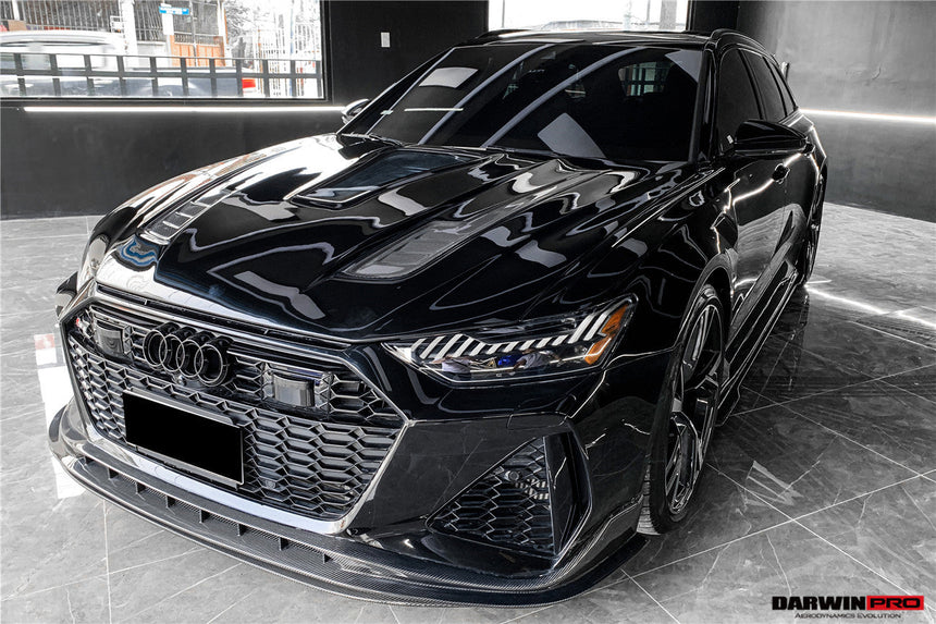 2019-2022 Audi RS6 Avant C8 BKSS Style Front Lip