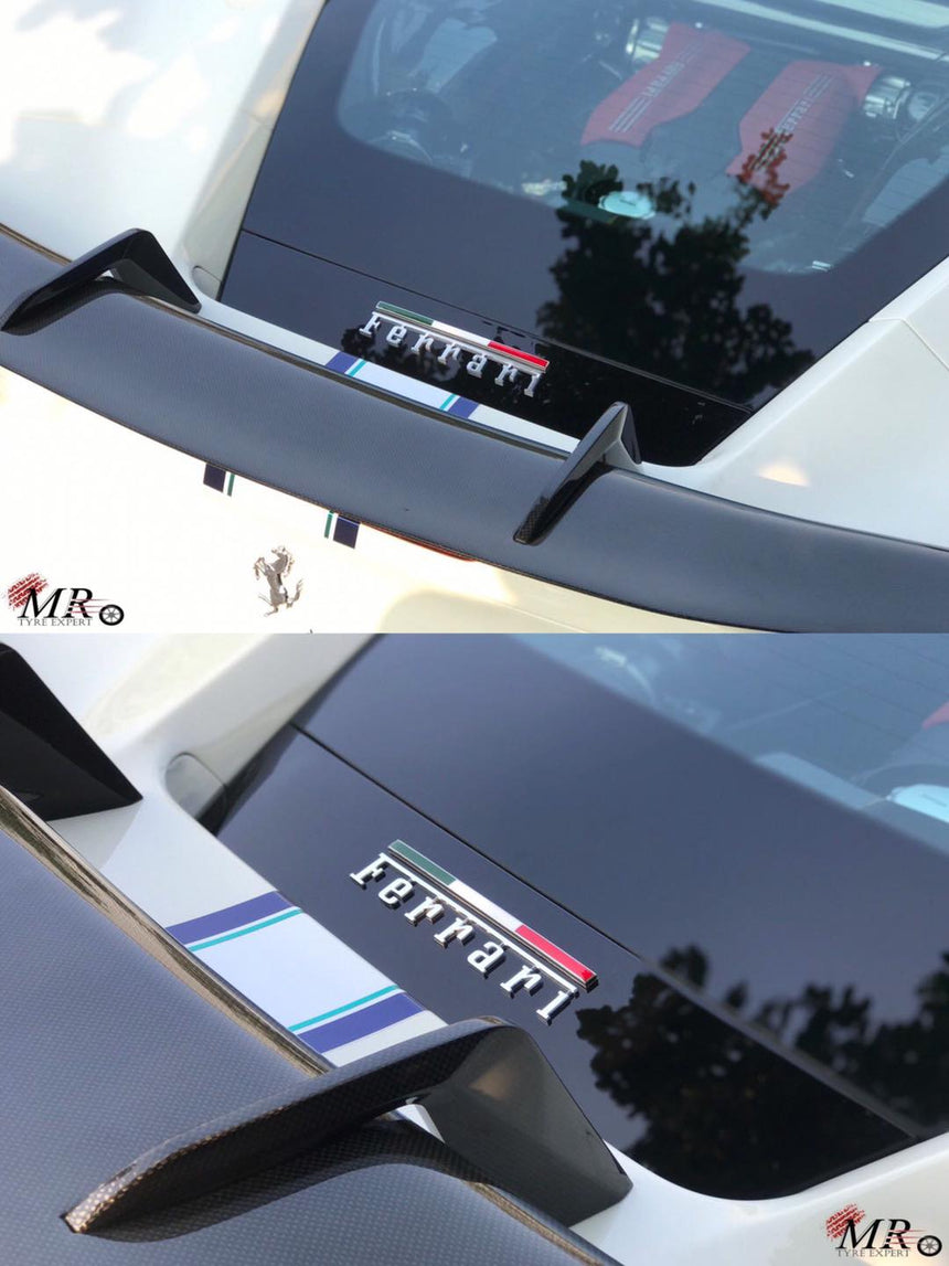 Ferrari 488 GTB Chitu Dry Carbon Fiber Spoiler - Zacoe