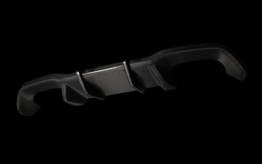 BMW M2 - F87 Dry Carbon Fiber Diffuser - Zacoe