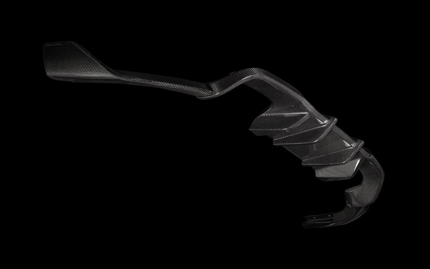 BMW M2 - F87 Dry Carbon Fiber Diffuser - Zacoe