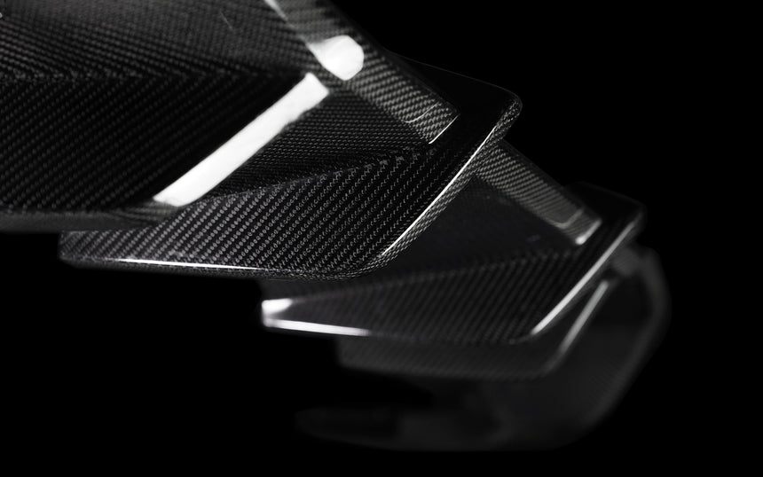 BMW M2 - F87 Dry Carbon Fiber Diffuser - Zacoe