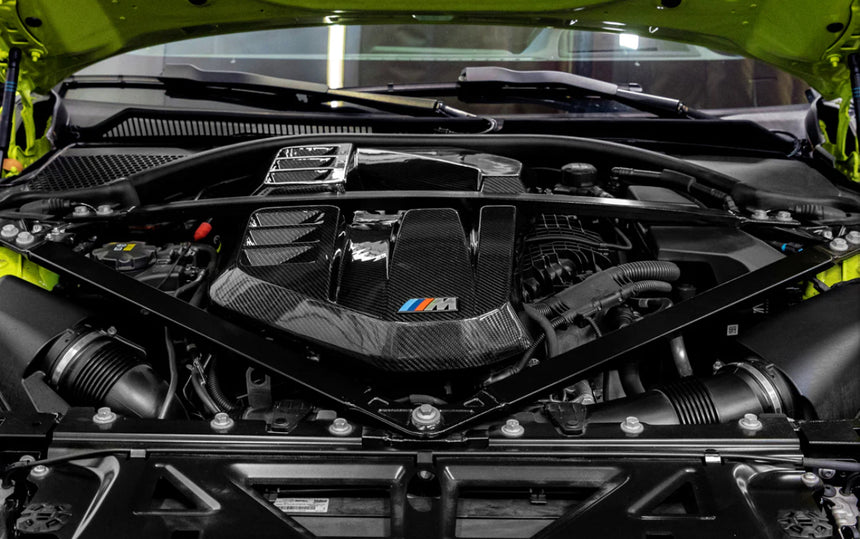 BMW G80 M3 - G82 M4 / Dry Carbon Fiber Engine Cover