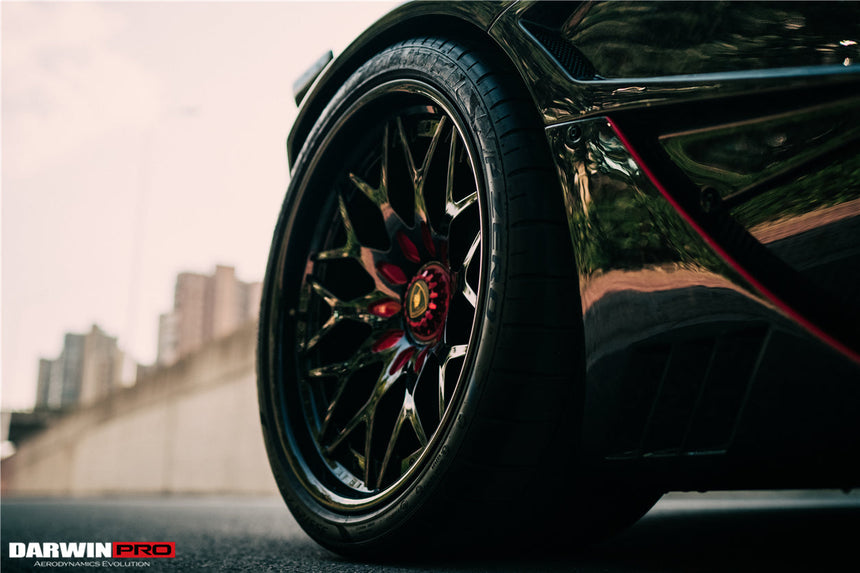 2011-2016 Lamborghini Aventador LP700 Roadster SV-BKSSII Style Wide Body Carbon Fiber Aero Full Kit