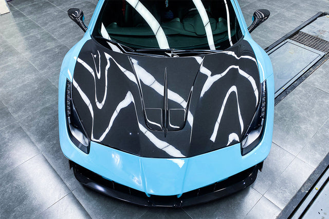 2015-2020 Ferrari 488 GTB & Spider MA Style Hood
