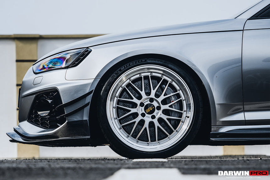 2020-2024 Audi RS4 B9.5 BKSS Style Carbon Fiber Front Lip