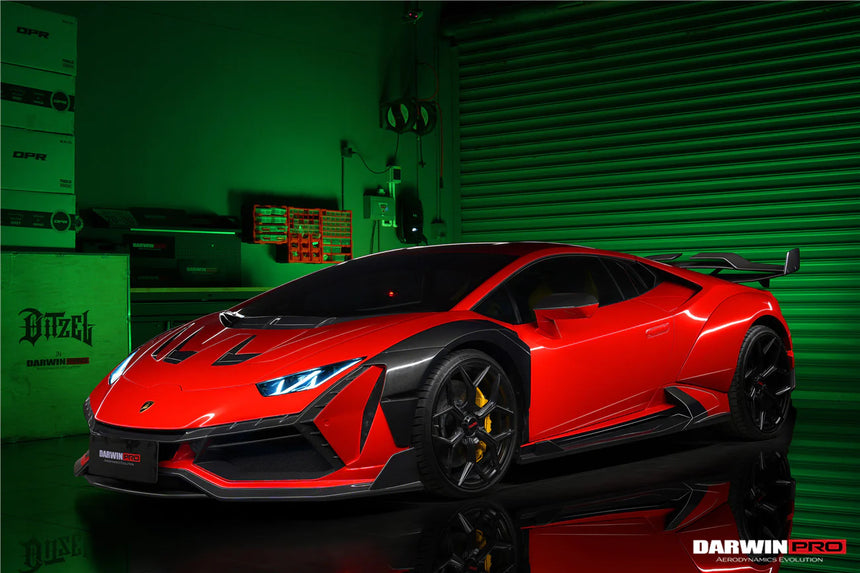 2015-2022 Lamborghini Huracan LP610/LP580/EVO BKSSII Style Full Wide Body Kit