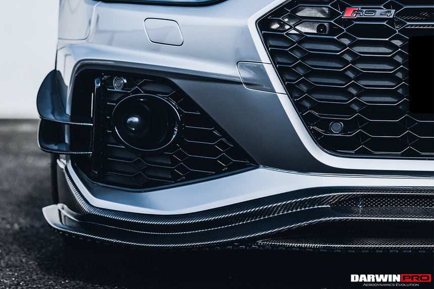 2020-2024 Audi RS4 B9.5 BKSS Style Carbon Fiber Front Lip