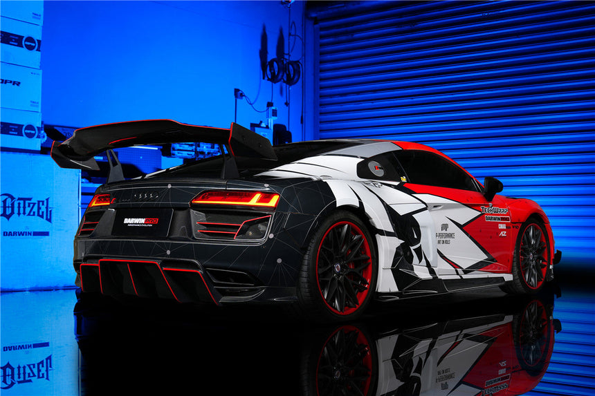 2016-2018 Audi R8 Coupe/Spyder iMPII Carbon Fiber Side Skirts Add on