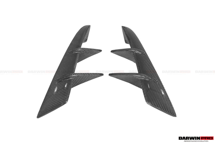 2019-UP Toyota GR Supra (J29/DB) A90 A91 BKSS Style Carbon Fiber Front Bumper Vents