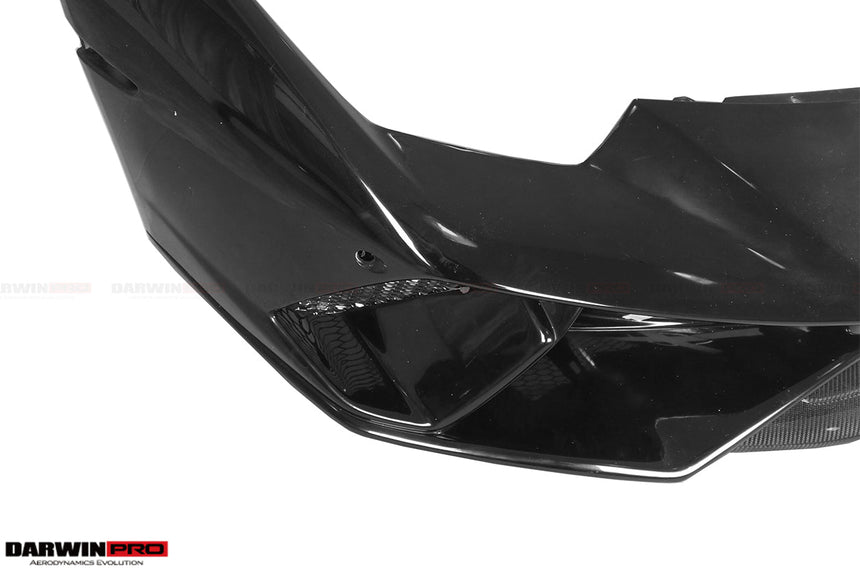 2015-2020 Lamborghini Huracan LP610/LP580/EVO Performante Style Partial Carbon Front Bumper