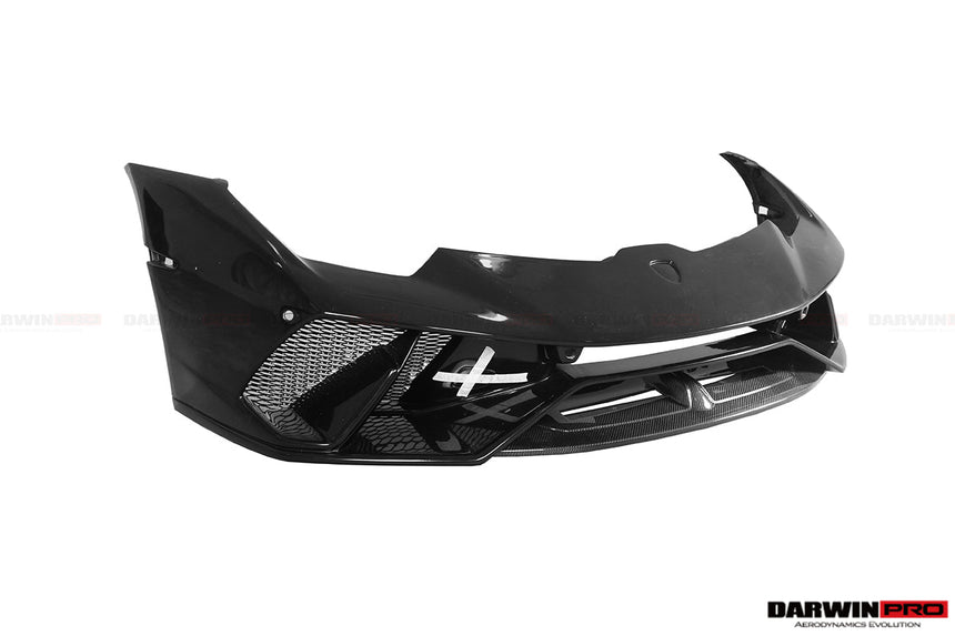 2015-2020 Lamborghini Huracan LP610/LP580/EVO Performante Style Partial Carbon Front Bumper