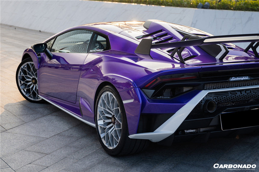 2021-2024 Lamborghini Huracan STO Dry Carbon Fiber Trunk Spoiler Wing Plate