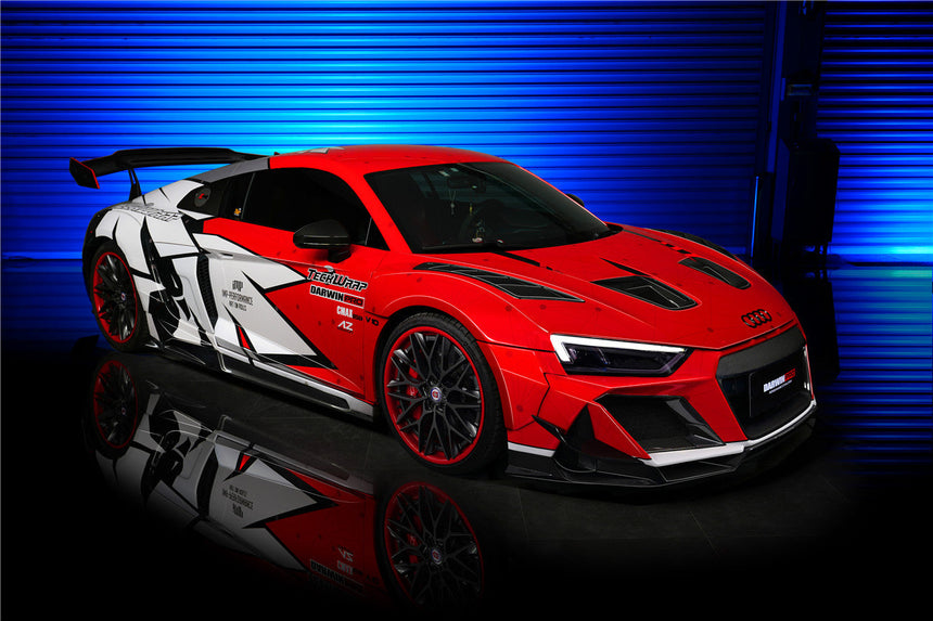 2016-2018 Audi R8 Coupe/Spyder iMPII Carbon Fiber Side Skirts Add on