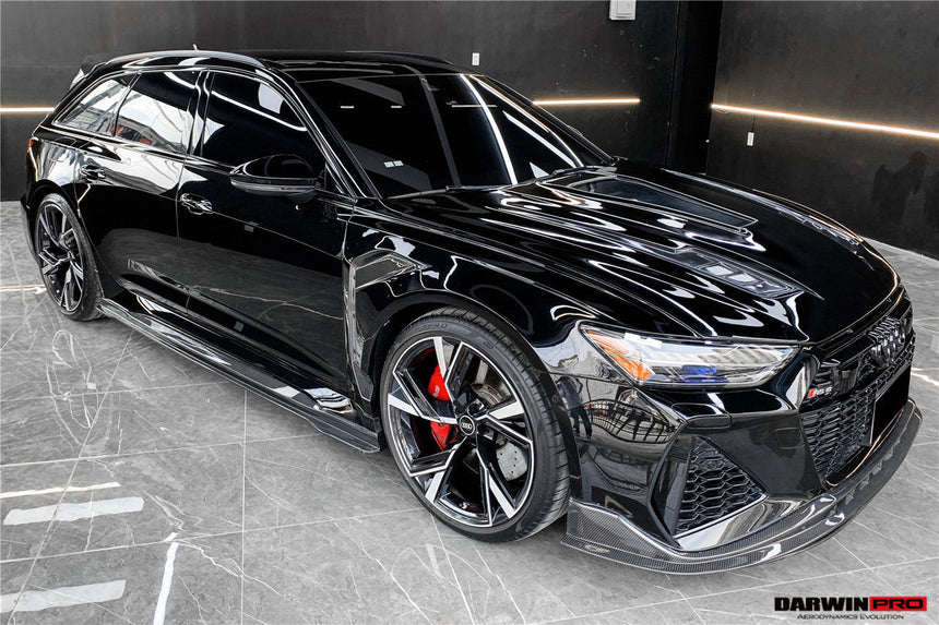 2019-2022 Audi RS6 Avant C8 BKSS Style Side Skirts