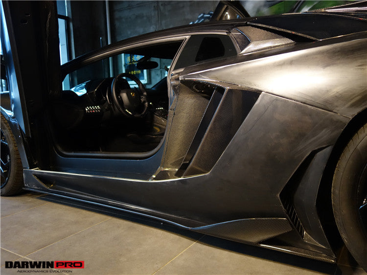 2011-2016 Lamborghini Aventador LP700 Coupe/Roadster Carbon Fiber Engine Air Intakes