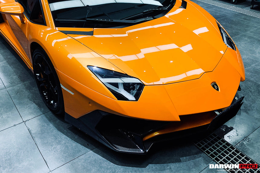 2011-2021 Lamborghini Aventador LP700 LP740 Coupe/Roadster SV Style Front Bumper