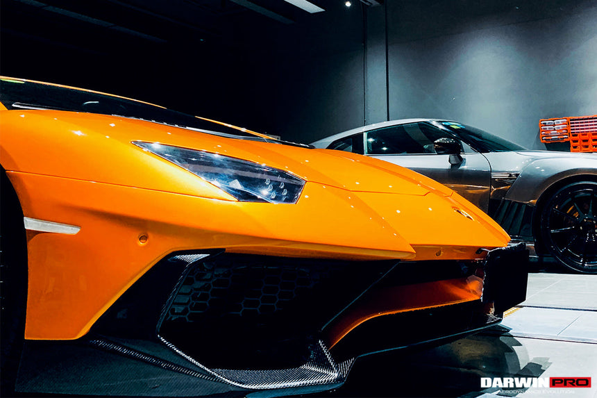 2011-2021 Lamborghini Aventador LP700 LP740 Coupe/Roadster SV Style Front Bumper