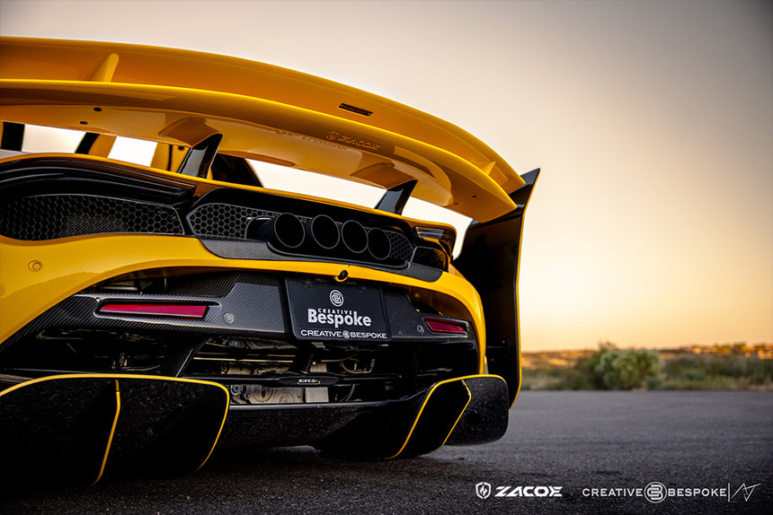 McLaren 720S Galaxy Wide Dry Carbon Fiber Full Kit - Zacoe