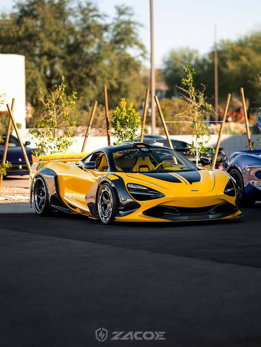 McLaren 720S Galaxy Dry Carbon Fiber Hood - Zacoe