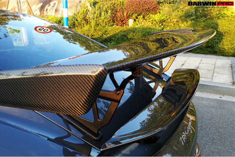 2016-2023 Porsche 718 Cayman/Boxster BKSS Style Carbon Fiber Trunk Spoiler