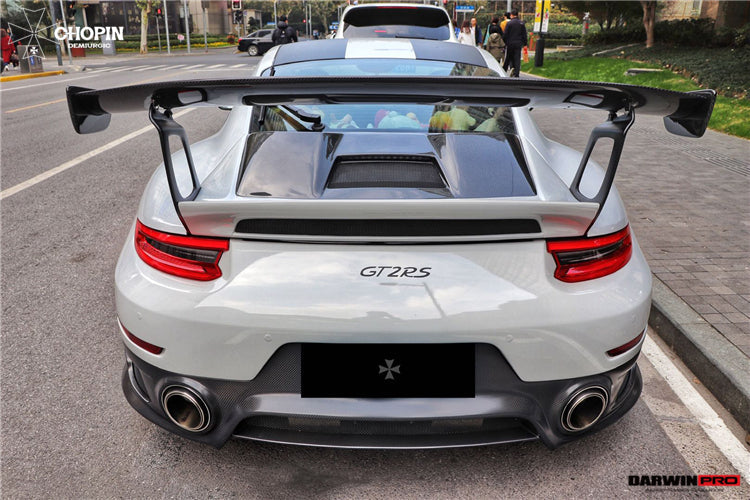 2016-2019 Porsche 911 991.2 Carrera /S/4S GT2RS Style Carbon Fiber Trunk Spoiler Wing