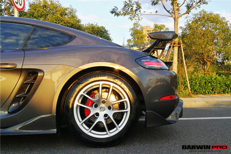 2016-2023 Porsche 718 Cayman/Boxster BKSS Style Carbon Fiber Trunk Spoiler