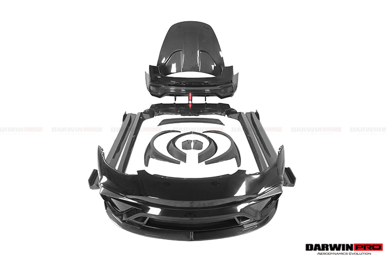 2021+ Tesla Model 3 IMP Performance Partial Carbon Fiber Full Body Kit