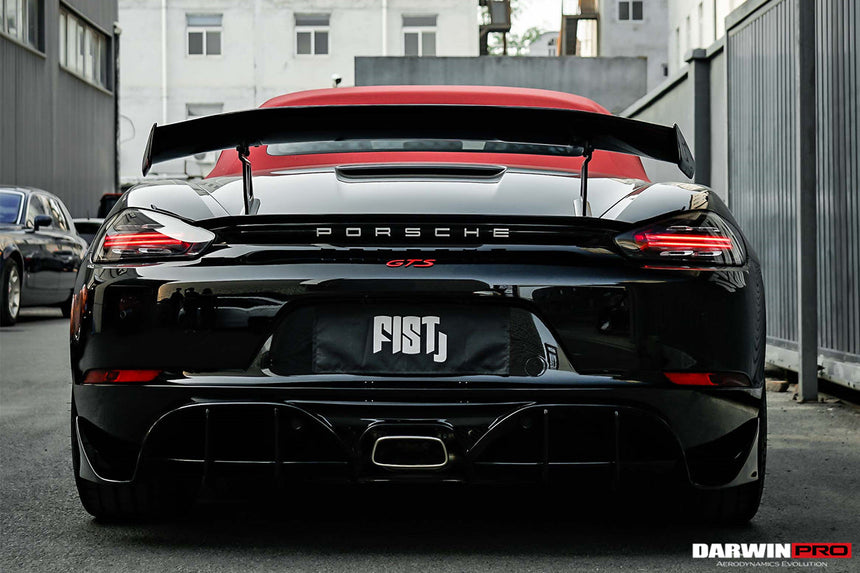 2016-2023 Porsche 718 Cayman/Boxster BKSS Style Carbon Fiber Trunk Spoiler