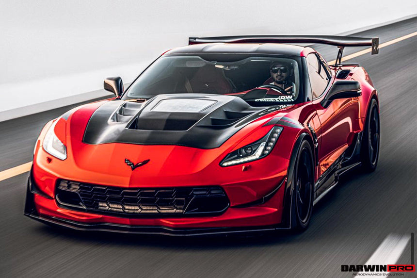 2013-2019 Corvette C7 Z51 Z06 Grandsport Carbon Fiber Canards
