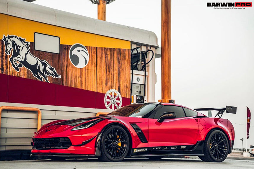 2013-2019 Corvette C7 Z51 Z06 Grandsport Carbon Fiber Canards