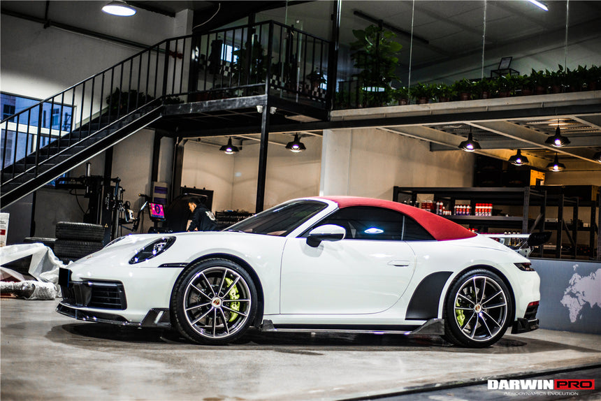 2019-2023 Porsche 911 992 Carrera S/4/4S/Targa/Cabriolet BKSS Style Side Skirts